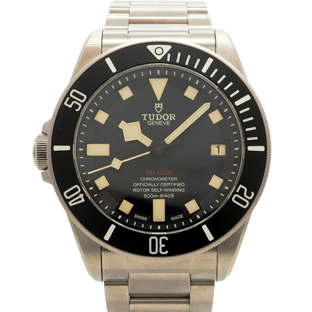 Tudor Pelagos LHD 25610TNL Black Dial Men's Watch